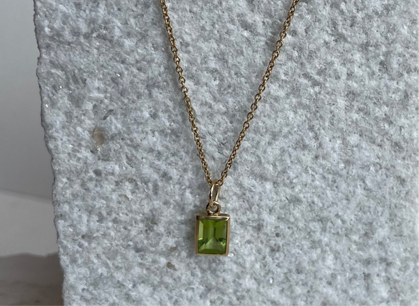 Peridot pendant