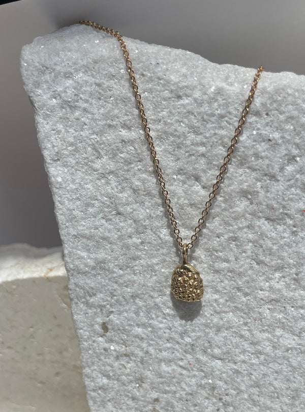 Neptune pendant, 9ct gold.