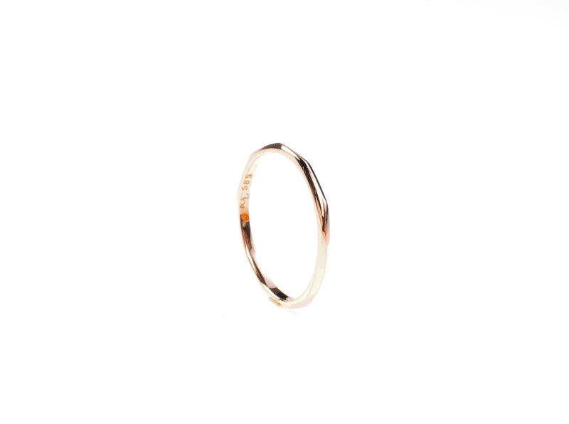 Katie rose jewellery Faceted ring fine 